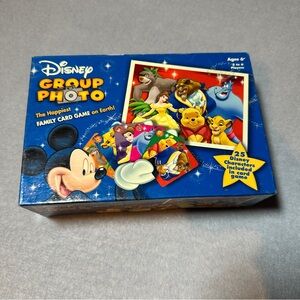 Disney Group Photo Matching Game Friendly Games Rare Vintage 2004 Complete Set